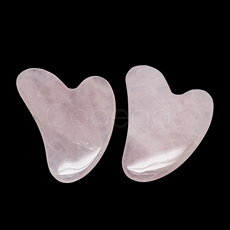 Natural Rose Quartz Gua Sha Boards G-S336-57B-1