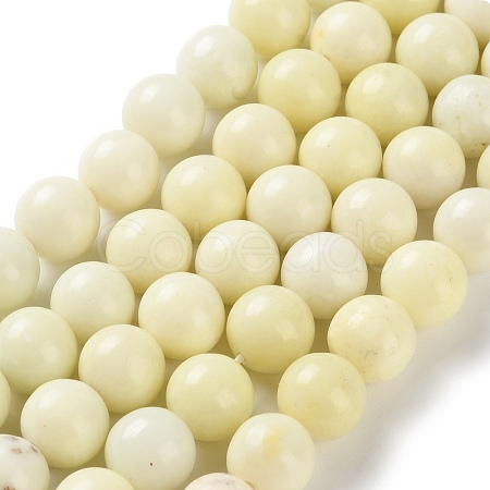 Natural Jade Beads Strands G-L609-A01-02-1