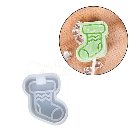 DIY Christmas Sock Silicone Molds DIY-G058-F03-1