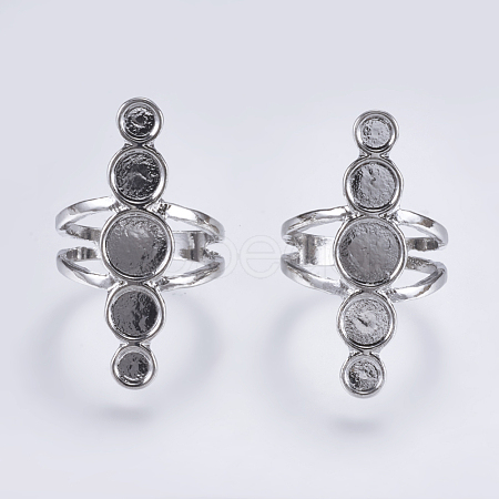 Alloy Pad Ring Settings X-PALLOY-K143-11P-1