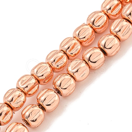 Electroplated Synthetic Non-magnetic Hematite Beads Strands G-C136-D01-02-1