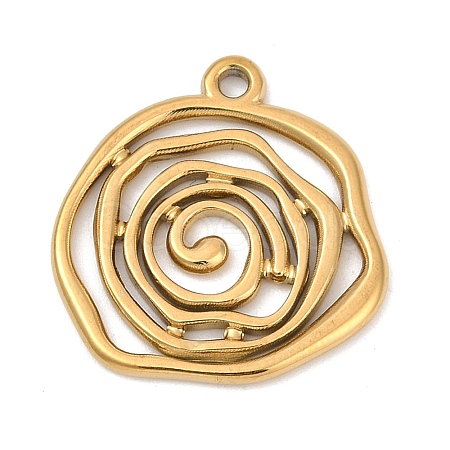 304 Stainless Steel Pendants STAS-C121-45A-G-1