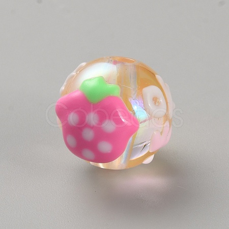 DIY Handmade Transparent Acrylic Beads MACR-CJC0006-14C-1