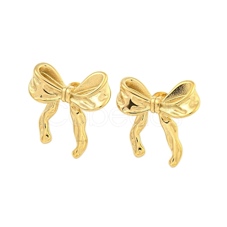 Ion Plating(IP) 304 Stainless Steel Stud Earrings EJEW-S223-03G-02-1
