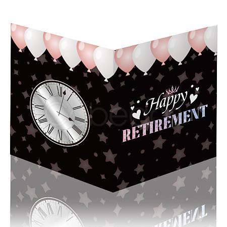 Rectangle Paper Farewell Greeting Card AJEW-WH0522-007-1