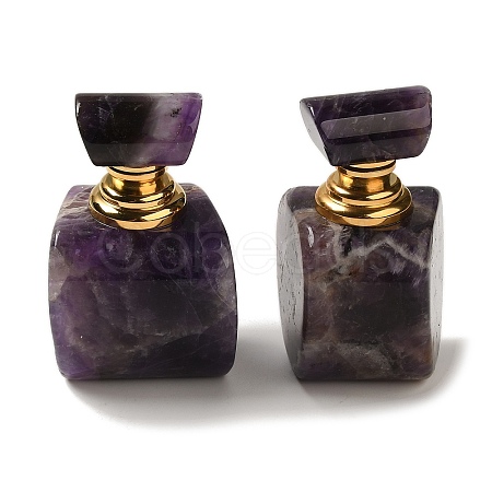 Natural Amethyst Dropper Perfume Bottles DJEW-H010-02G-01-1