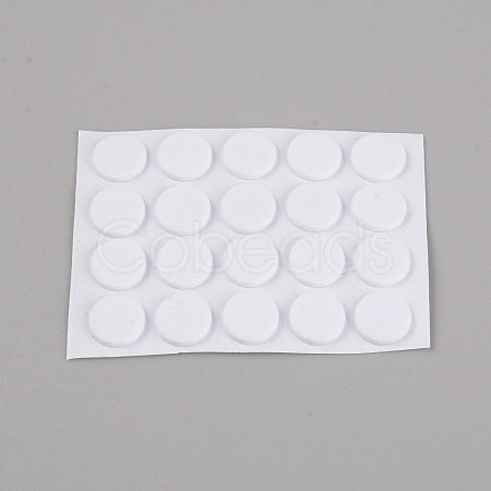 EVA Flat Round Invisible Earring Ear Support FIND-WH0048-24B-1
