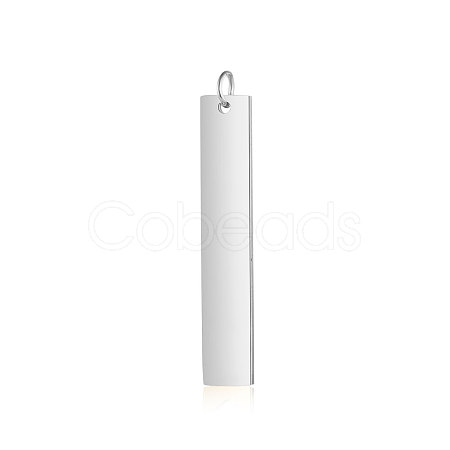 Anti-Tarnish 304 Stainless Steel Pendants STAS-I311-14B-P-1