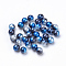 Rainbow Acrylic Imitation Pearl Beads, Gradient Mermaid Pearl Beads, No Hole, Round, Midnight Blue, 3mm, about 37970pcs/500g