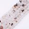 Natural Dendritic Agate Beads Strands, Frosted, Round, 8mm, Hole: 1mm, about 47pcs/strand, 15.1 inch