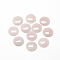 Natural Rose Quartz Cabochons, Half Round/Dome, 10x4~5mm