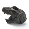 Dinosaur Head Shaped Brass Beads FIND-WH0143-86B-1