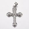 304 Stainless Steel Big Pendants STAS-K171-33P-1