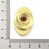 Golden Tone Wax Seal Brass Stamp Head AJEW-G056-03C-4