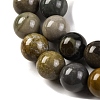 Natural Picture Jasper Beads Strands G-H037-A01-03-4