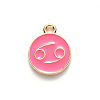 Alloy Enamel Pendants ENAM-S124-01B-03D-2