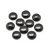 Synthetic Black Stone Cabochons G-R416-20mm-46-1-1