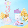 40Pcs 4 Styles Paper Foldable Header Cards CDIS-TA0001-51-8