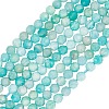 Beebeecraft 2Strands Natural Amazonite Beads Strands G-BBC0001-32-1