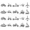 100pcs 10 Style Tibetan Style Alloy Pendants TIBEP-CJ0001-31-1