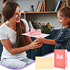 2 Sets 2 Styles Mother's Day 3D Pop Up Paper Greeting Card for Birthday Day AJEW-GA0006-97-6