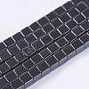 Electroplate Non-magnetic Synthetic Hematite Beads Strands G-J170A-2x2mm-03-1