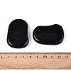 Natural Black Stone Beads G-N360-10A-01-3