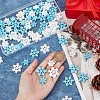 80Pcs 4 Styles Christmas Theme Opaque Resin Cabochons CRES-SC0002-58-3