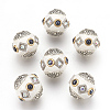 Polymer Clay Beads CLAY-F003-G03-1