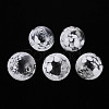 Transparent Handmade Blown Glass Globe Beads GLAA-T012-29-1