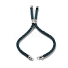 Twisted Nylon Cord Silder Bracelets DIY-B066-03P-30-2
