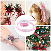 Polyester & Plastic Beads Ribbon OCOR-WH20012-61A-5
