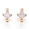 Long-Lasting Plated Brass Cubic Zirconia Links X-KK-K204-105G-NF-3