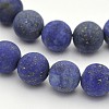 Natural Lapis Lazuli Round Beads Strands X-G-D660-6mm-1