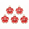 Alloy Enamel Pendants X-ENAM-S121-115A-2