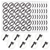 PVC Plastic Waterproof Stickers DIY-WH0386-18E-1