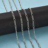 Platinum Plated Iron Figaro Chains Mother-Son Chains X-CHSM005Y-N-4