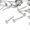 Non-Tarnish 304 Stainless Steel Stud Earring Findings X-STAS-E025-6-1