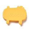 Street Sign Opaque Resin Cabochons RESI-E044-01E-2