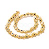 Handmade Evil Eye Lampwork Flat Round Bead Strands LAMP-L058-10mm-01-3