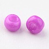8/0 3mm Baking Paint Glass Seed Beads Loose Spacer Beads X-SEED-S002-K21-2