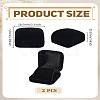 2Pcs Velvet Badge Storage Boxes CON-LP0001-88A-2