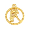 Twelve Constellations Alloy Pendants PALLOY-Q006-01E-G-1