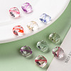 Transparent Acrylic Beads TACR-S154-08A-6