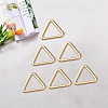 20Pcs Triangle Alloy Linking Rings FIND-CY0001-17G-5
