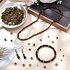 300Pcs 17 Styles Tibetan Style Alloy Beads TIBE-PH0007-68-4
