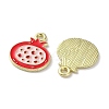 Fruit Alloy Enamel Charms PALLOY-S058-01LG-14-2