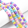 Handmade Polymer Clay Beads Strands CLAY-N008-060-04-6