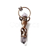 Natural Amethyst & Black Onyx Nuggets Big Pendants G-D468-26R-3