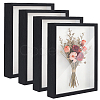 MDF Composite Wood Photo Frame Stand for Dried Flower LS-DJEW-WH0028-057A-1
